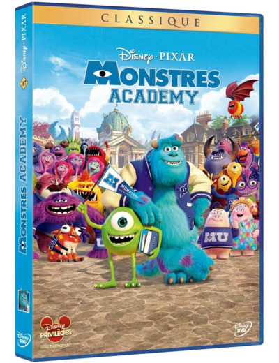 Dvd Monstres Academy