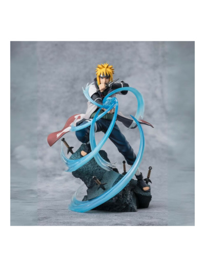 Naruto Shippuuden - Figurine Namikaze Minato Figuarts Zero Extra Battle Rasengan