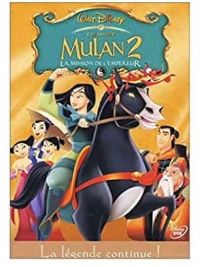 Dvd Mulan 2 (La mission de l'empereur)