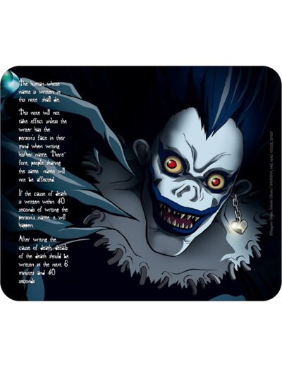 Death Note Tapis de Souris Souple Ryuk