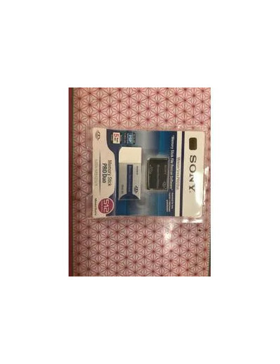 Memory Stick Sony pro duo 512 Mo
