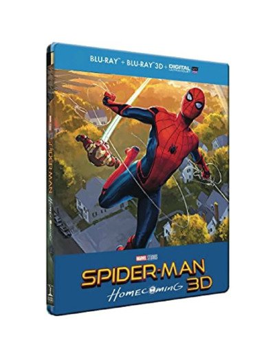 Spider - Man : Homecoming - Édition Limitée boîtier SteelBook - Blu - ray 3D + Blu - ray + Digital UltraViolet