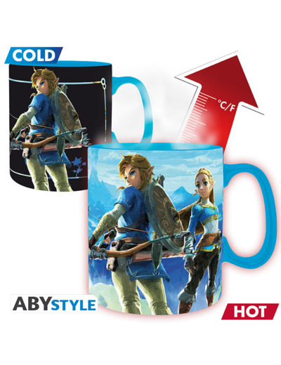 [MUG] THE LEGEND OF ZELDA Mug Heat Change 460ml Breath The Wild