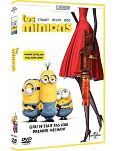 Dvd Les Minions - gru n'était pas leur premier méchant