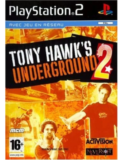 Jeu PS2 Tony Hawk's Underground 2