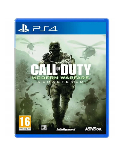 Jeu Ps4 Call Of Duty Modern Warfare Remastered