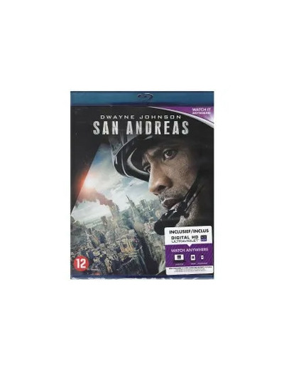 Blu-Ray San Andreas + Digital HD Ultraviolet - Edition Benelux