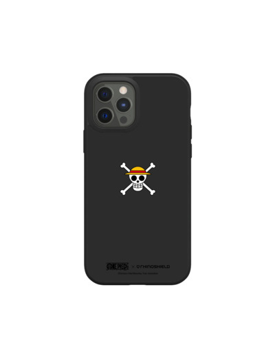 COQUE RHINOSHIELD IPHONE 12 / 12 PRO "ONE PIECE LOGO SKULL LUFFY"