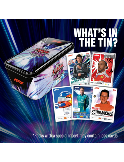 [TOPPS] Turbo Attax Formule 1 2026 - Topps Super Tin - Greats of the Grid