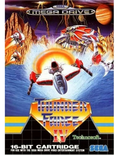 Jeu Sega MGD Thunderforce IV 4 - Megadrive - PAL