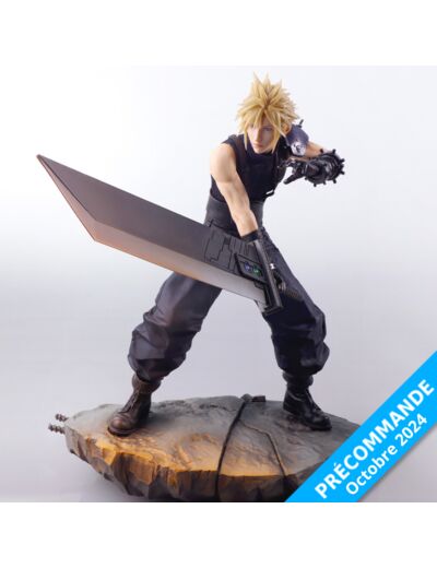 PRECOMMANDE Final Fantasy VII Rebirth - Figurine Cloud Strife Static Art Gallery