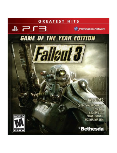 Jeu Ps3 Fallout 3 Game Of The Year Edition