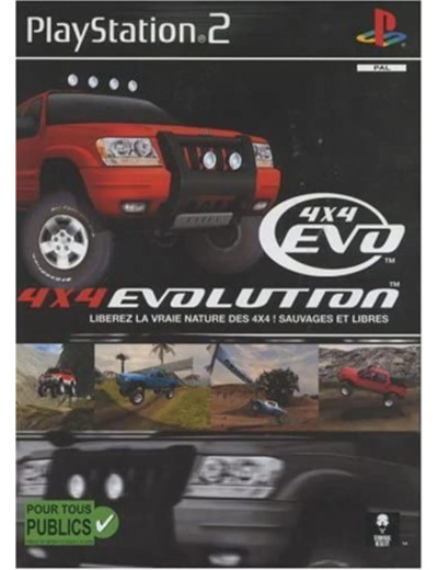 Jeu PS2 4x4 Evolution