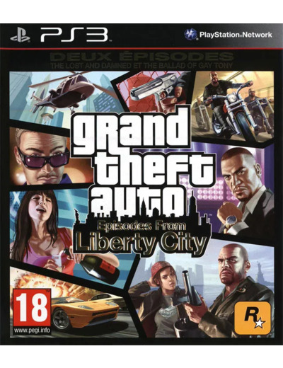 Jeu PS3 GTA : episodes from Liberty City
