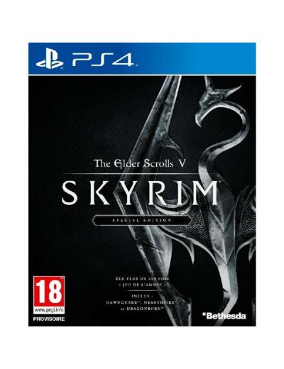 Jeu Ps4 The Elder Scrolls v Skyrim Special Edition