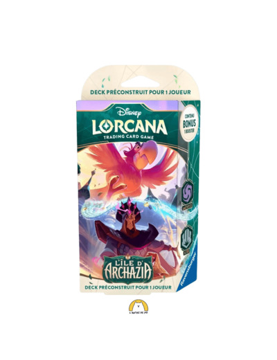 Deck Lorcana Chapitre 7 L'île d'Archazia : Iago et Jafar - FR