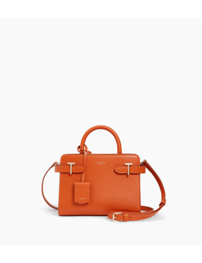 Petit sac à main Emilie en cuir grainé