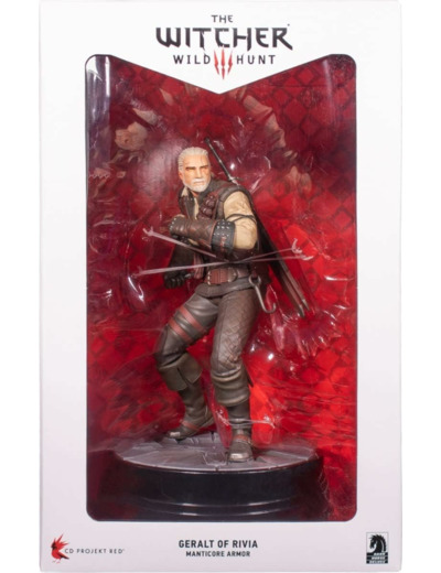 Witcher 3 Figurine 20cm Geralt Manticore