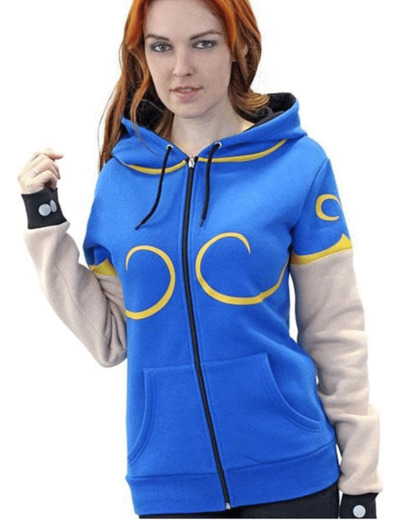 Street Fighter Officiel Chun-Li Sweat à Capuche taille S