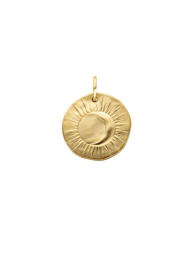 Médaille Arthus Bertrand Eclipse 16mm vermeil