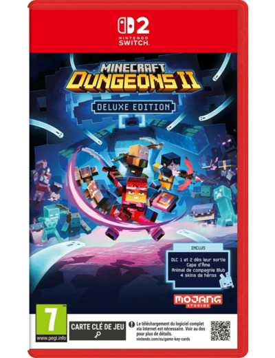 Jeu Nintendo Switch 2 Minecraft Dungeons II - Éditon Deluxe