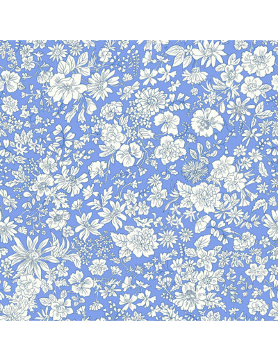 Liberty of London - Tissu Patchwork "Emily Belle" Bleu Roi