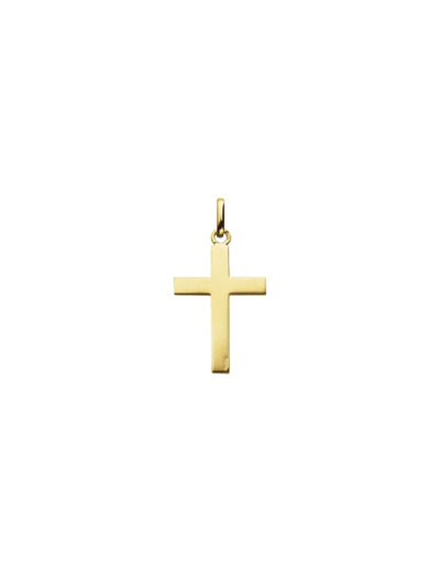 Médaille Augis Croix en or jaune, 22x15mm