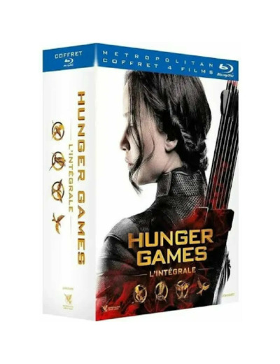 Dvd Hunger Games (BOX) +[8Blu - Ray] [Region B] (Sous - titres français)