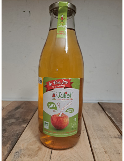 Jus de pommes Juliet Bio