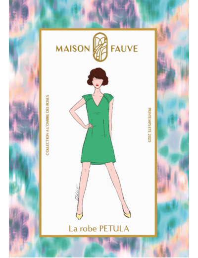Maison Fauve – Patron Robe ou Top "Pétula" du 34 au 52