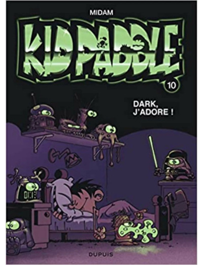 Livre Kid Paddle t.10 ; dark, j'adore !