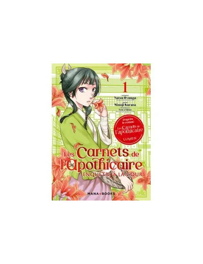 Livre Carnets De L'apothicaire (Les) - Enquêtes À La Cour - Tome 1 - HYÛGA Natsu