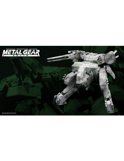 Metal Gear Solid figurine Plastic Model Kit 1/100 Metal Gear Rex 22 cm