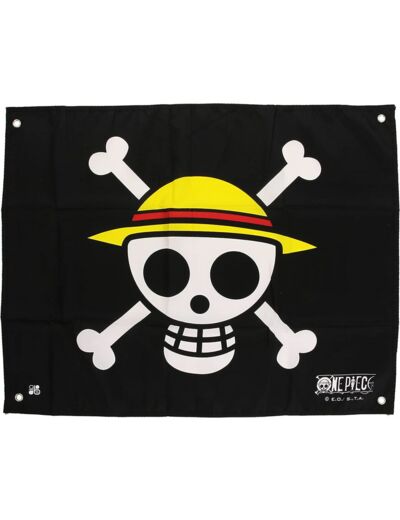 ONE PIECE - Drapeau "Skull - Luffy" (50x60)