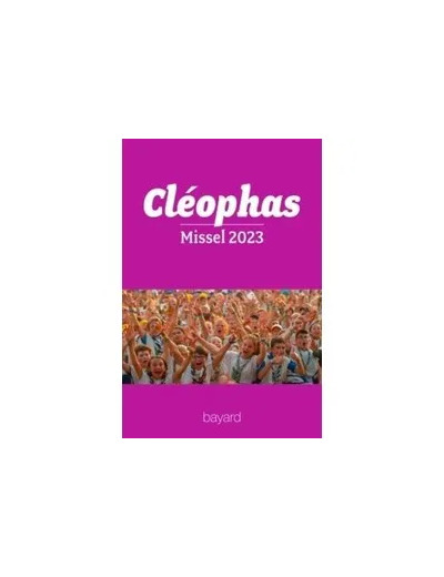 Livre Cléophas - Missel année A du 27 novembre 2022 au 26 novembre 2023