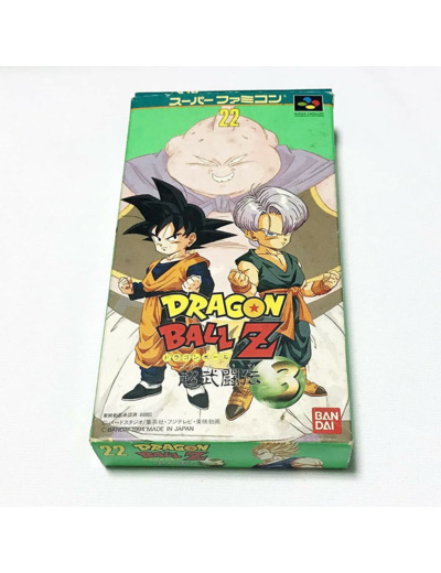 Jeu SNES Dragon Ball Z 3 Ultime Menace