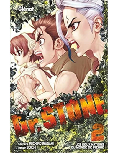 Livre Dr. Stone - Tome 02: Les deux nations du monde de pierre