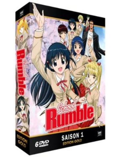 Dvd School Rumble - Intégrale Saison 1 - Edition Gold (6 DVD + Livret)