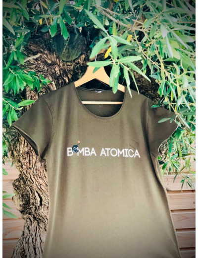 T-shirt (kaki) - BOMBA ATOMICA - by Casa Zanoni