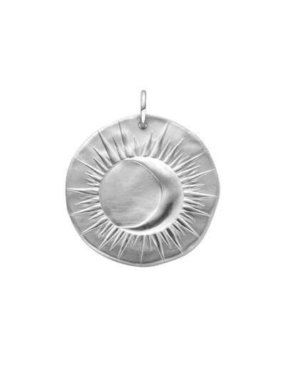 Médaille Arthus Bertrand ECLIPSE 25mm argent rhodié
