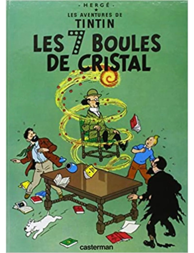 Livre Les 7 Boules de Cristal = The Seven Crystal Balls