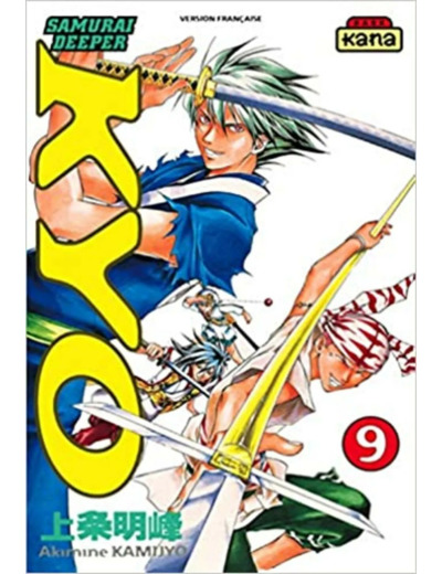 Livre Samurai Deeper Kyo, tome 9