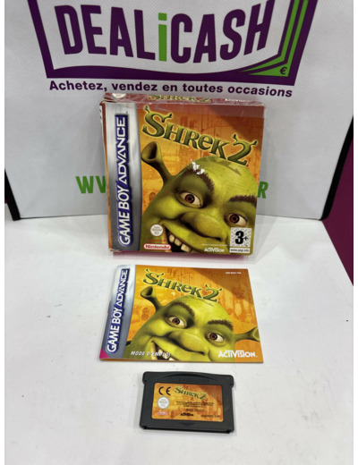 Jeu GBA Shrek 2