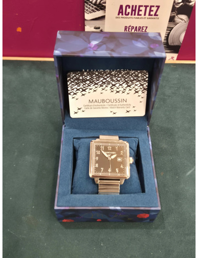 Montre Mauboussin Viril XXL Acier Homme