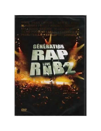 Dvd Generation Rap Rnb2 Live ,volume 2
