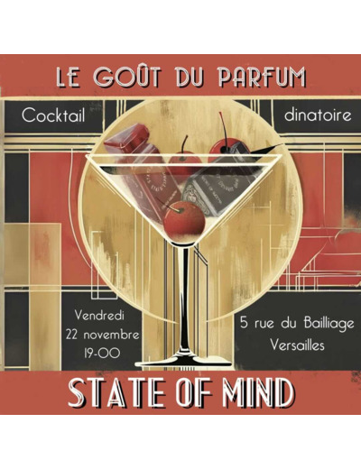 LE GOÛT DU PARFUM, Cocktail dînatoire