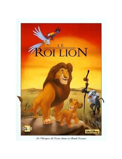 Livre Le Roi - Lion