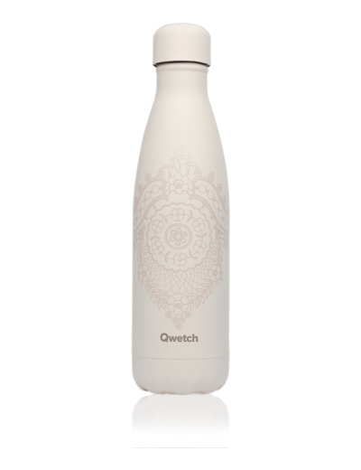 QWETCH Bouteille Isotherme 50Cl Albertine blanche