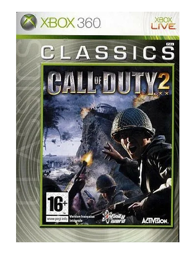 Jeu Xbox 360 Call Od Duty 2  Edition Classics