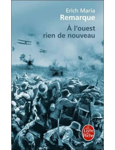 Livre A L'ouest, Rien de Nouveau Erich Maria Remarque